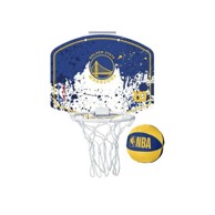 WILSON Mini koš za košarku NBA Team Mini Hoop, Golden State Warriors, plava