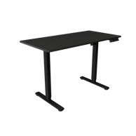 WHITE SHARK Gaming stol Dark Pulse, električno podesiv, 120x60x71–116 cm, crni