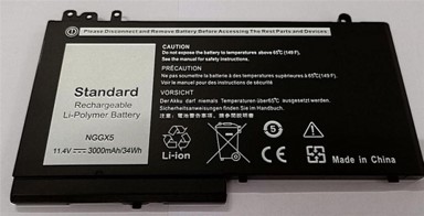 COREPARTS Baterija za Dell laptop 34,20Wh 3-ćelijska Li-Pol 11,4V 3000mAh crna