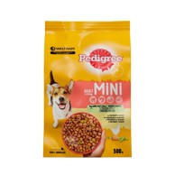 PEDIGREE Suha hrana za pse Mini, perad, povrće i riža 500 g