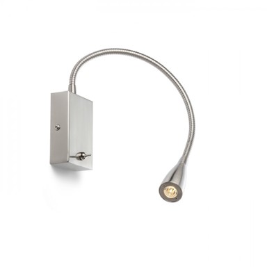 Zidna svjetiljka Point, 230V LED 3W, 40°, 3000K, mat nikl