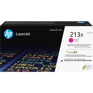 HP Toner 213X W2133X, magenta, 6.000 listova
