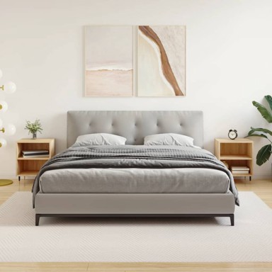 Noćni ormarići 2 kom boja hrasta 40x30x50 cm konstruirano drvo