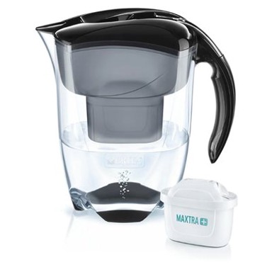 BRITA Vrč za filtriranje vode Elemaris XL Meter, MAXTRA+, 3,5 l, crni