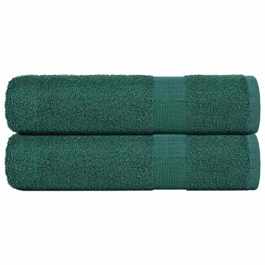 Ručnici za tuširanje 2 kom zeleni 70x140 cm 360 gsm 100% pamuk