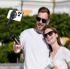 LOGILINK Magnetski selfie štap MagSafe s Bluetooth 5.0 daljinskim upravljačem, 86 cm, rotacija 360°