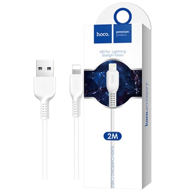 HOCO Kabel X20 Flash Lightning 14756, USB Lightning, za iPhone, dužina 2 m, bijeli