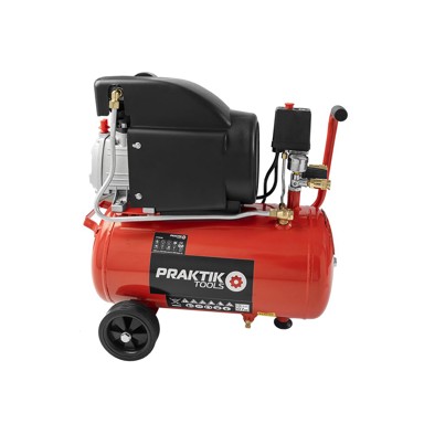 PRAKTIK TOOLS Uljni kompresor 24L PTQ 120