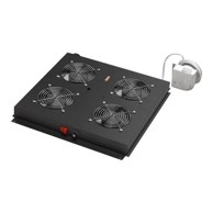 DIGITUS Krov za mrežni ormar, DN-19, 2 ventilatora