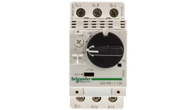 SCHNEIDER TeSys Deca Motorna sklopka 3P 0,55 kW 1-1,6 A GV2P06
