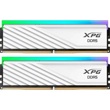 ADATA RAM memorija XPG Lancer Blade RGB AX5U5600C468G-DTLABRWH, 16 GB (2x8 GB), DDR5-5600, CL46, DIMM, bijela