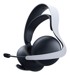 SONY Gaming slušalice PULSE Elite, bežične i žične, Bluetooth, 2.4 GHz, 30 h baterija, stalak za punjenje, bijele crne