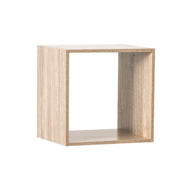 FIVE Polica Furnir Natur 34,5x32x34,5 cm