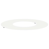 Keramička sadilica, bijela, velika, okrugla, moderna