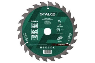 STALCO List kružne pile za drvo 200 × 30 × 2,4 mm, 24 zuba