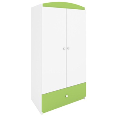 Dječji ormar, zeleni, 181×90×52 cm