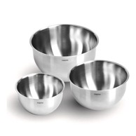 FABINI Zdjele u setu 3 kom od nehrđajućeg čelika u srebrnoj boji ø 24 cm Lucca 3. 0