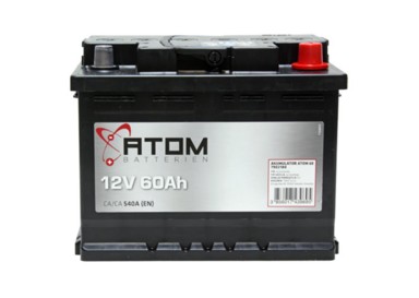 ATOM Akumulator 60Ah D+ 7902180 242x175x190