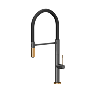 QUADRON Slavina Margot grafit/nano PVD bakar/crna cijev 