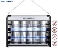 GRUNDIG Svjetiljka protiv kukaca, LED, kabel 120 cm, 4W, crno-srebrna