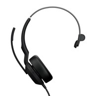 JABRA Slušalice Evolve2 50 MS, crne, on-ear, Mono, USB-C