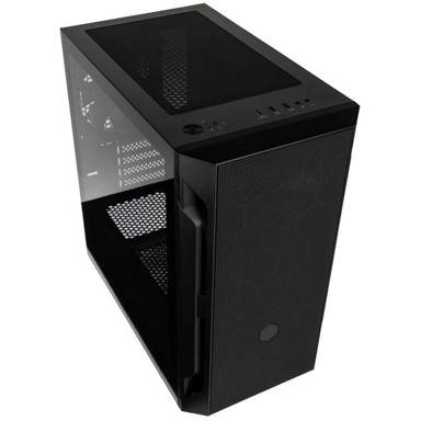 SILVERSTONE Kućište Fara H1M, mini tower, micro ATX, crno
