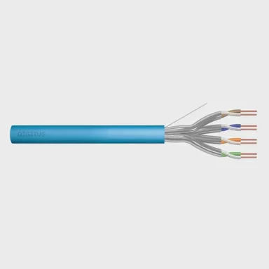 DIGITUS Instalacijski mrežni bulk kabel, plavi, U/FTP, Dca, AWG 23/1, LSOH, 500m, na kolutu