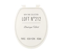 TENDANCE WC daska MDF, neo retro, bijela