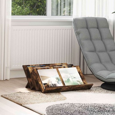 Pomoćni ormarić s policom 65 x 57.5 x 42 cm, dimljeni hrast