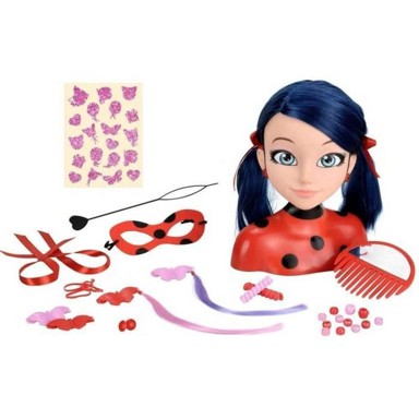 BANDAI Lutka za friziranje Miraculous Ladybug