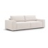 MICADONI HOME Bež sklopiva sofa 247 cm Jodie, 247x107x86 cm