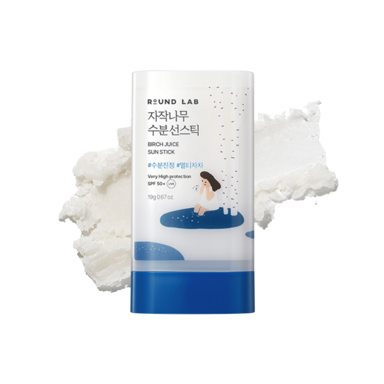 ROUND LAB Krema za sunčanje u stiku Birch Juice Moisturizing Sun Stick SPF50+ PA++++ 19 g nije namijenjeno za prodaju u HR