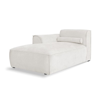 MIUFORM Bijela modularna sjedeća garnitura (s lijevim kutom) Flex Felix, 92x154x70,05 cm