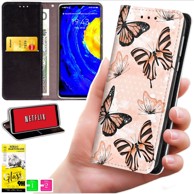 BLUEMOON Futrola tipa novčanik za Oppo reno 15f / 15f FS - maska s otiskom + staklo 9H