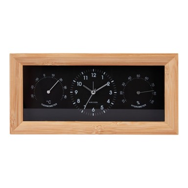 KARLSSON Budilica Neat, prirodna