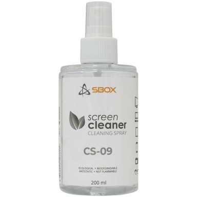 SBOX Sredstvo za čišćenje CS-09, za čišćenje ekrana, 200ml