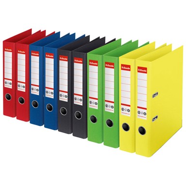 ESSELTE Registrator A4, uski, samostojeći, sortirane boje