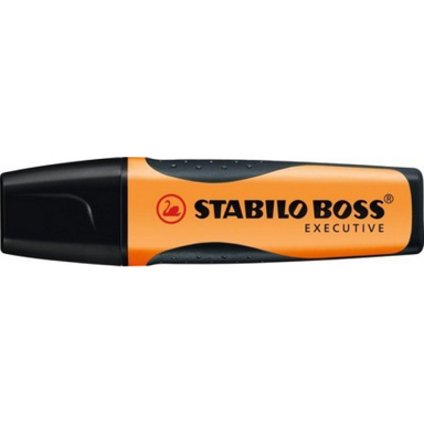 STABILO Marker BOSS Executive, kist/fini vrh, narančasta