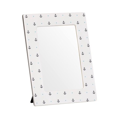 PREMIER HOUSEWARES Bijeli kameni okvir 16x21 cm Sailor 