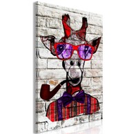 Slika Hipster Giraffe Vertical 60x90