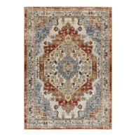 UNIVERSAL Vanjski tepih Luna Rust 80x150 cm, narančasti/bež