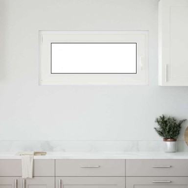 Prozor za podrum Risor 100 x 50 cm, PVC i staklo, dvostruki sloj, nagibanje i okretanje lijevo, antracit