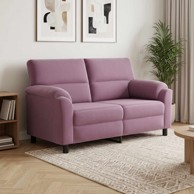 Sofa 174 x 85 x 93 cm baršun, ljubičasta