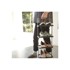 YAMAZAKI Crni metalni stalak za cipele Tower Shoe Rack