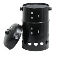 CATTARA Roštilj/pušnica na drveni ugljen Pisa, Ø 40 cm