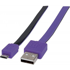 MANHATTAN USB-A na Micro USB kabel 391368, USB 2.0, 1 m, crno-ljubičasti