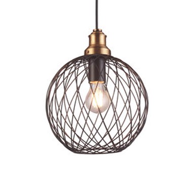 Viseća svjetiljka Viela, 25 cm, E27, IP20, crna