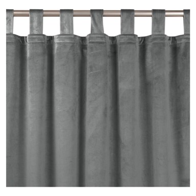 HOMEDE Antracit siva zavjesa 200x270 cm Vila