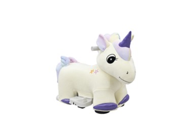 BERTONNE Guralica Jednorog na baterije, bijela