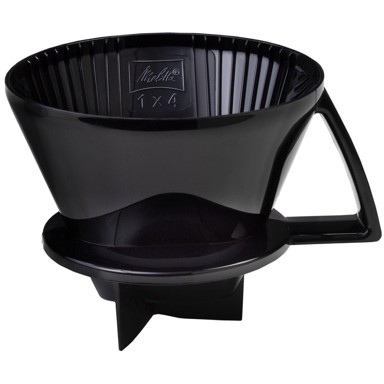 MELITTA Lijevak za filter 1x4 za aparate Excellent i Grande, crni